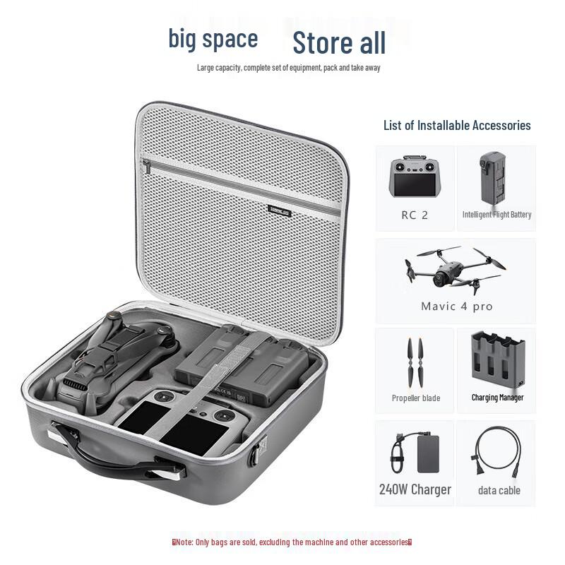 DJI Mavic 4 Pro Creator Combo & RC PRO2 Přenosná úložná taška