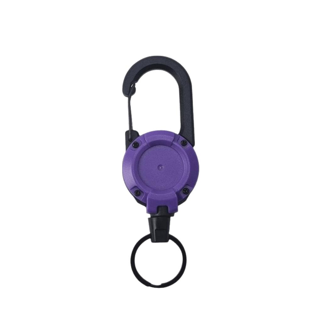 Retractable Design Retractable rope carabiner Fishing accessory hook  Tool Organization