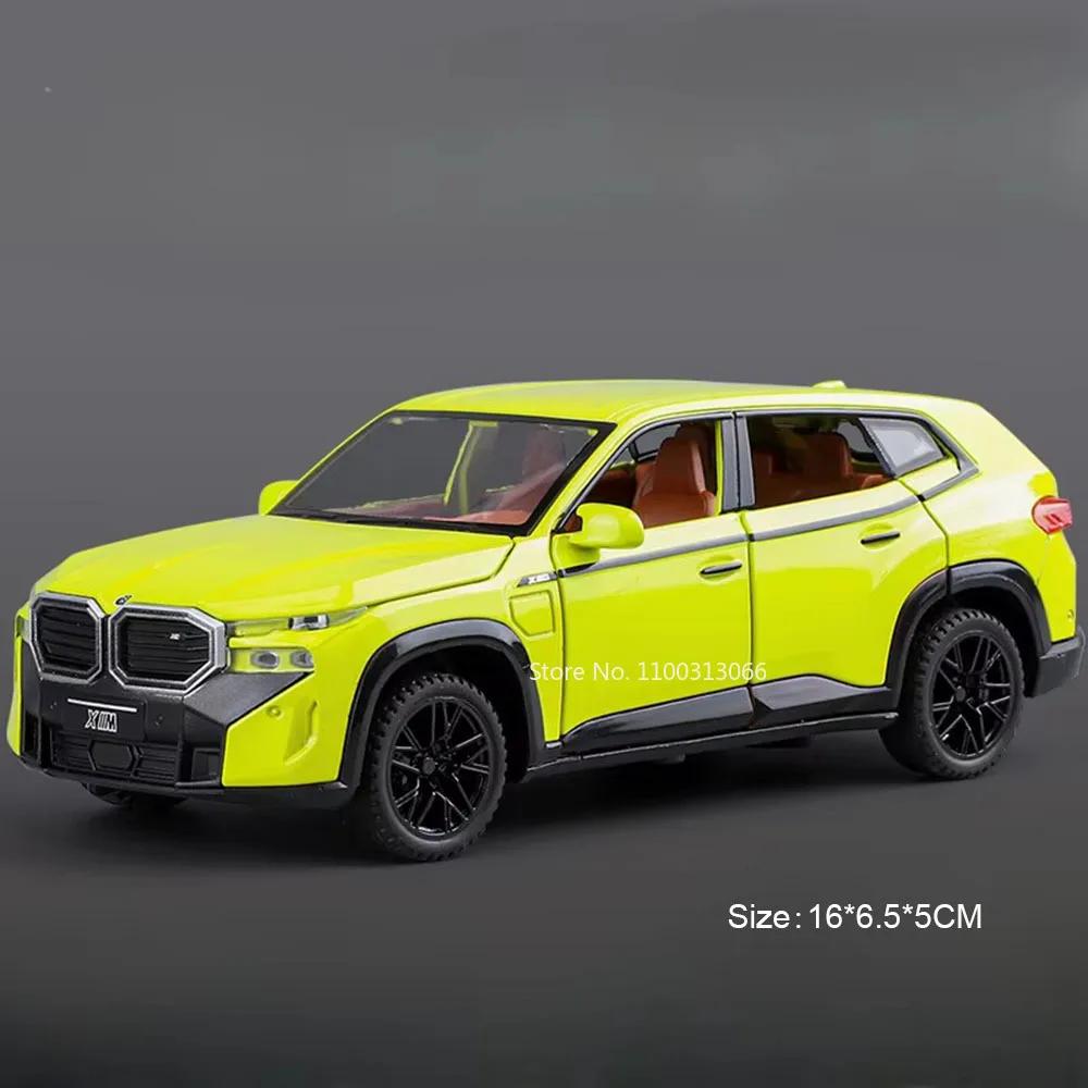 

1:32 Scale Alloy Diecast X3M XM Models Cars Toys with Light Music Miniature Car Wheel Pull Back Vehicle for Kids Birthday Gifts