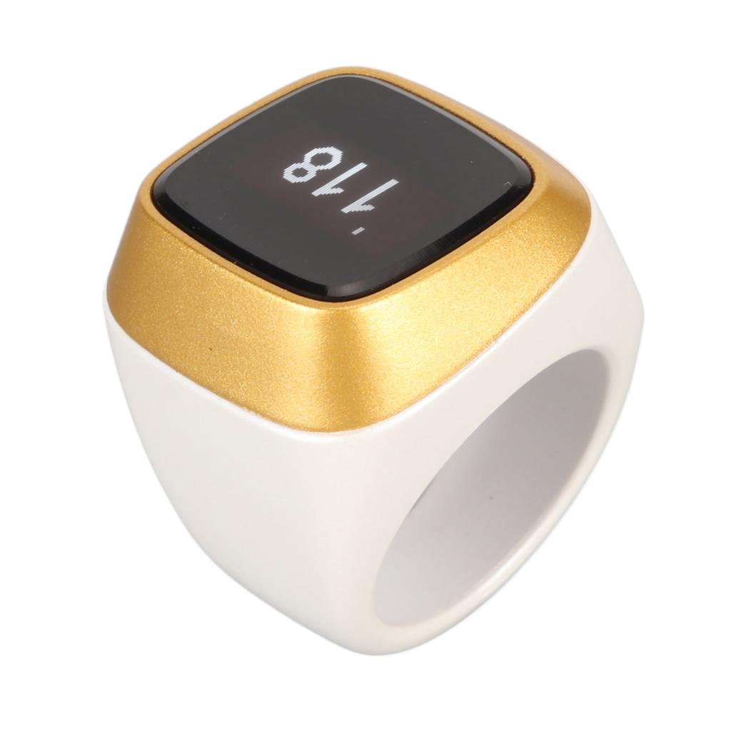 18mm Elektronischer Zähler 0.49in Digitalanzeige Intelligentes Zählen Fingerring mit Vibrationserinnerung