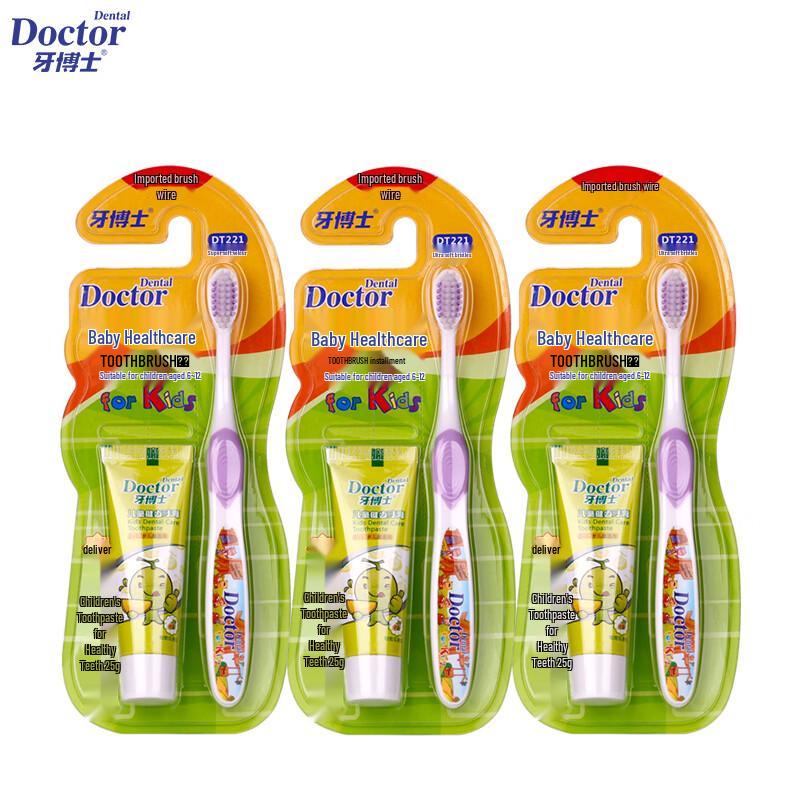 DR. Zahn Kinderzahnbürste & Zahnpasta Set