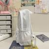 Minimalist student backpack teenage backpack nylon backpack fashionable girl backpack women's shoulder bag high school backpack