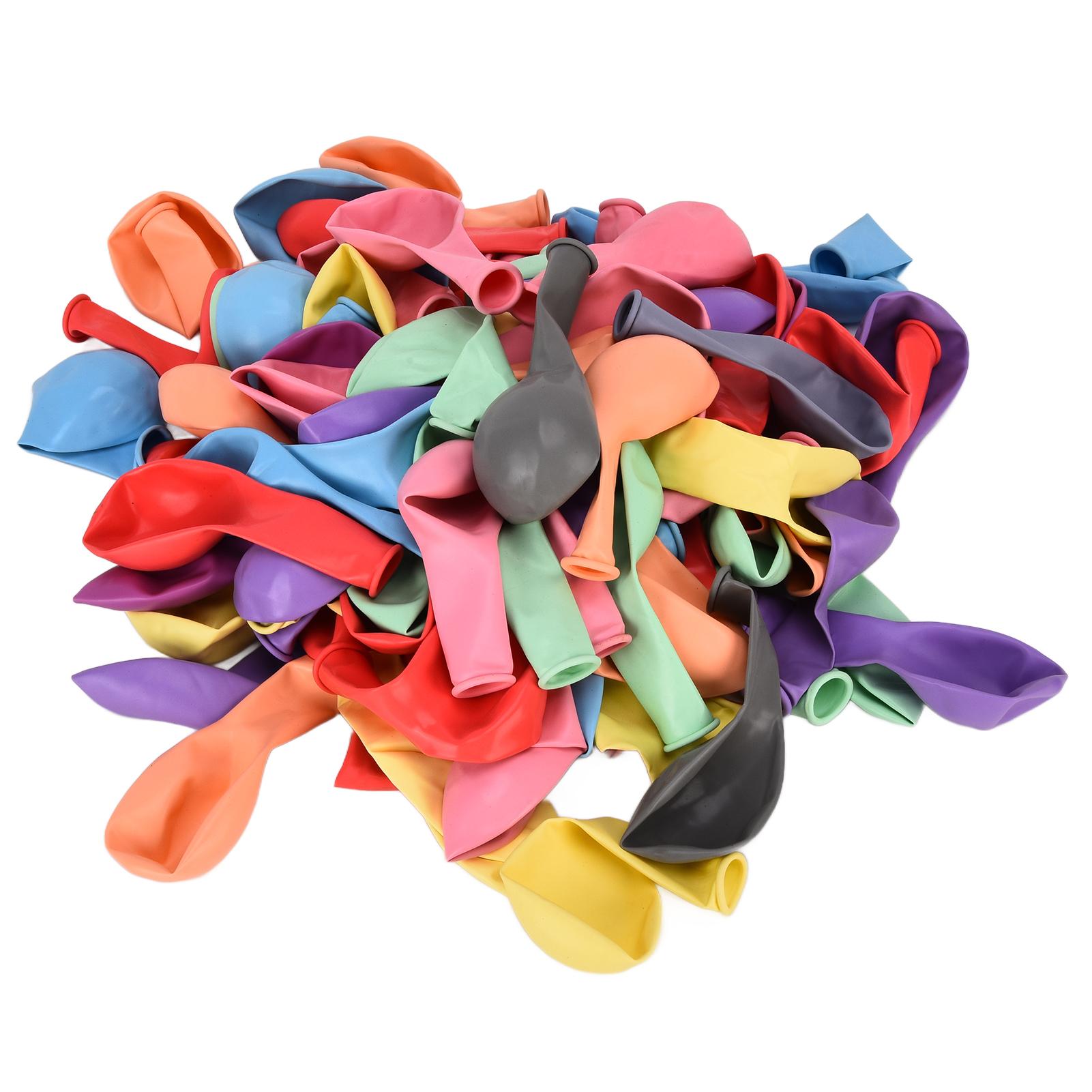 

100PCS Balloon Thicken Macaron Balloon Anti Explosion Latex Mixed Color Balloon for Birthday Party Wedding Decoration
