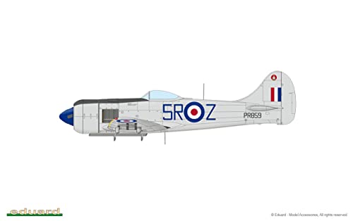 Eduard 1/48 Scale Weekend Edition British Hawker Tempest MK.2 Plastic Model Kit EDU84190