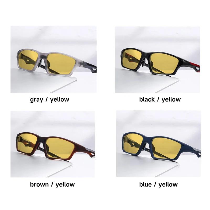 High Quality Night Vision Polarized Sunglasses Men Women Sports Riding Glasses  Cycling Eyewear Uv400 Goggle