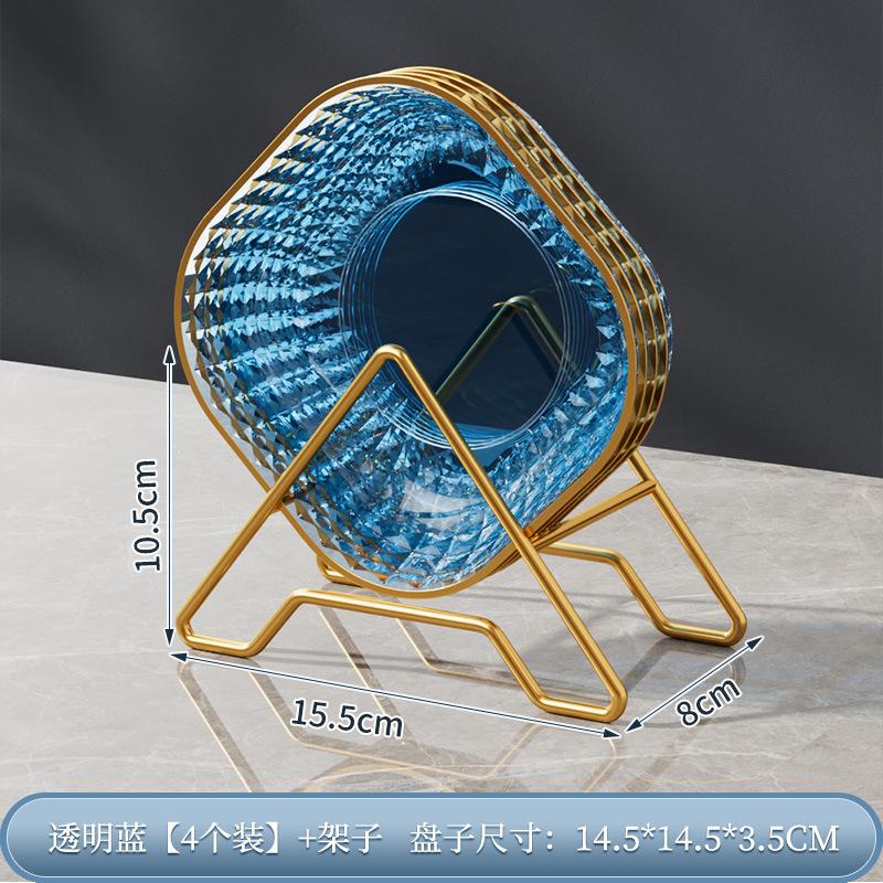 Simple Bone Spitting Plate Household Bone Spitting Plate Food Grade Dining Table Tabletop Garbage Residue Side Dish Fruit Plate