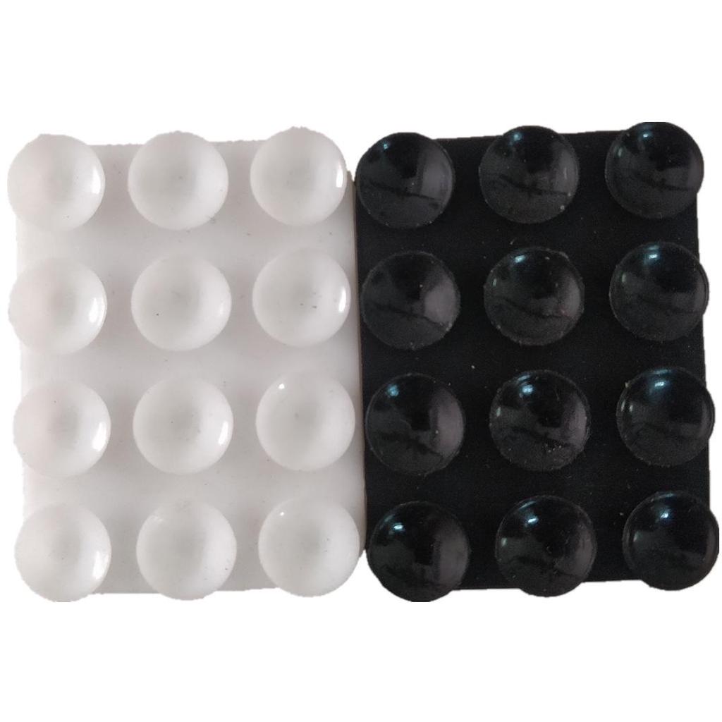 24-Piece Silicone Suction Cup Set for Mobile Devices, Tablets, and Chargers.