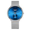 LIGE Ultra Dünne Netz-Quarzuhren Für Damen Einfach Elegant Wasserdicht Damen Uhr Mode Sport Damen Armbanduhr Reloj