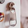1*Creative Large Magnetic Zipper Bottle Opener, Beer Bottle Opener, With Refrigerator Magnet, Zipper-shaped Beer Bottle Opener
