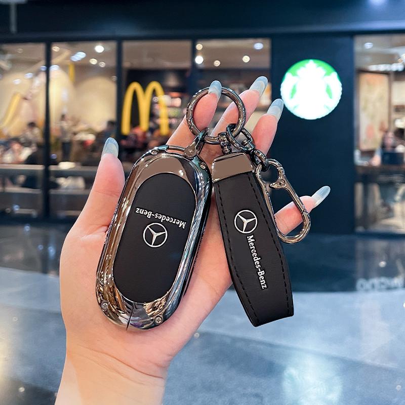 Car Remote Key Cover Case Shell for Mercedes Benz A C E S G GLS CLA Class W213 W177 W205 W222 X167 W177 AMG Accessories