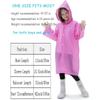 New 20PCS Thickened Children's Raincoat EVA Clothes Outdoor Waterproof Suit Children Transparent Travel Waterproof Raincoat