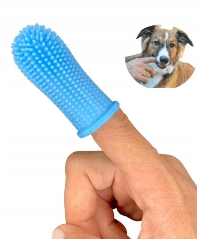 Silicone Tooth Brush For Animals Dogs Cats Toothbrush