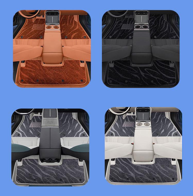 AION V Full Coverage T-Rex Leather Car Mats: Eco-Friendly, Odorless Protection for Interiors