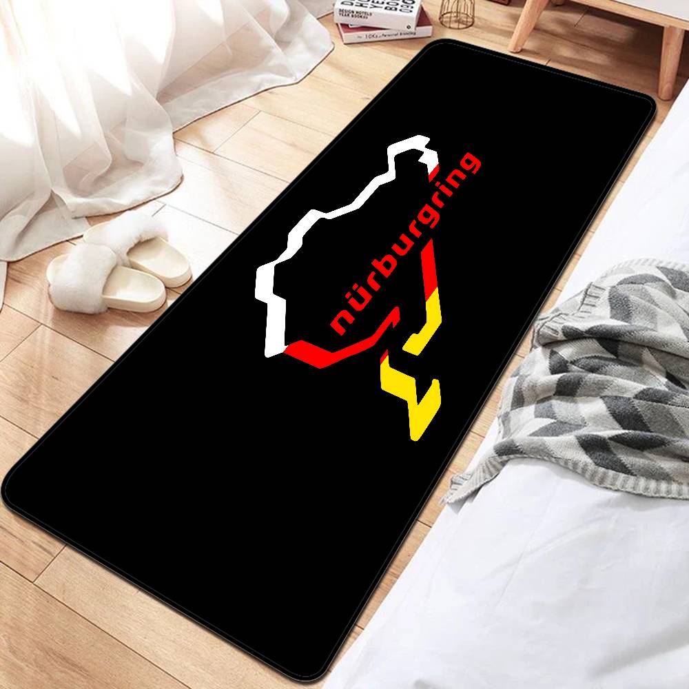 Ft Nurburgring Room Mats Washable Non-Slip Living Room Sofa Chairs Area Mat Kitchen Alfombra