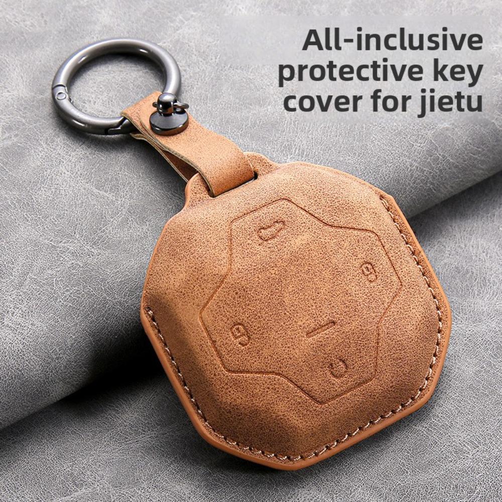Key Cover for Jetour T2 Traveler Accessories Custom Fit Protective Case for Chery Jetour Shanhai T2 Keys