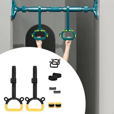 Turnringe, schweißabsorbierende Bänder für Klimmzugübungen, verstellbare Riemen für den Innenbereich