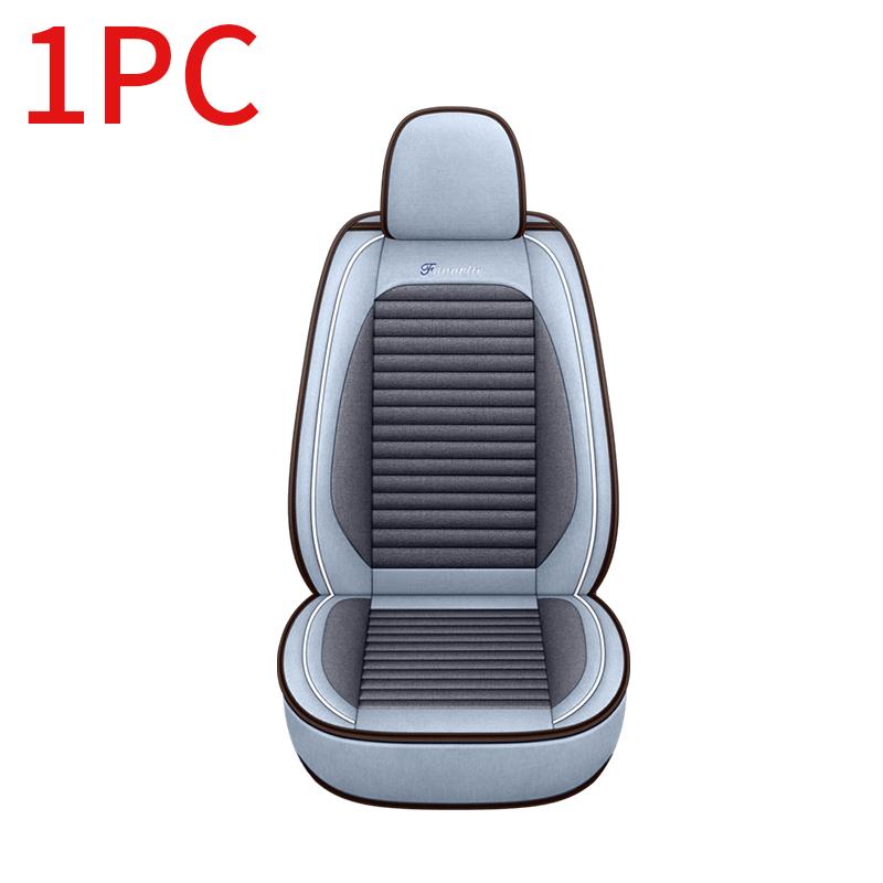 

Универсальный льняной чехол для автомобильного сиденья, льняная защита для автомобильного сиденья, автомобильная подушка, подходит для седана, внедорожника, пикапа, автомобиля Gray Front 1pc