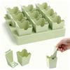For Propagation Dual-Purpose Seed Starter Tray 9 Deep Cells Reusable Germination Kit Mini Size Plant Starter Tray Labeling