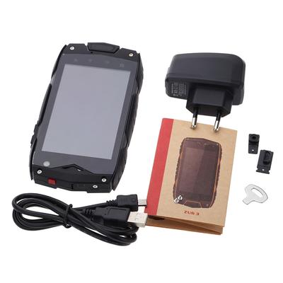 IP68 Smartphone Dustproof Shockproof Rugged Outdoor MSM8212 4.0  IPS 1GB RAM 4GB ROM 0.3 MP 5.0MP Dual Cameras