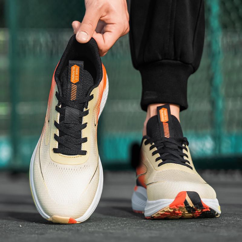 2025 New High-quality Sports Shoes Color Blocking Popular and Convenient Running Shoes Lace Up Breathable Summer Training Shoes