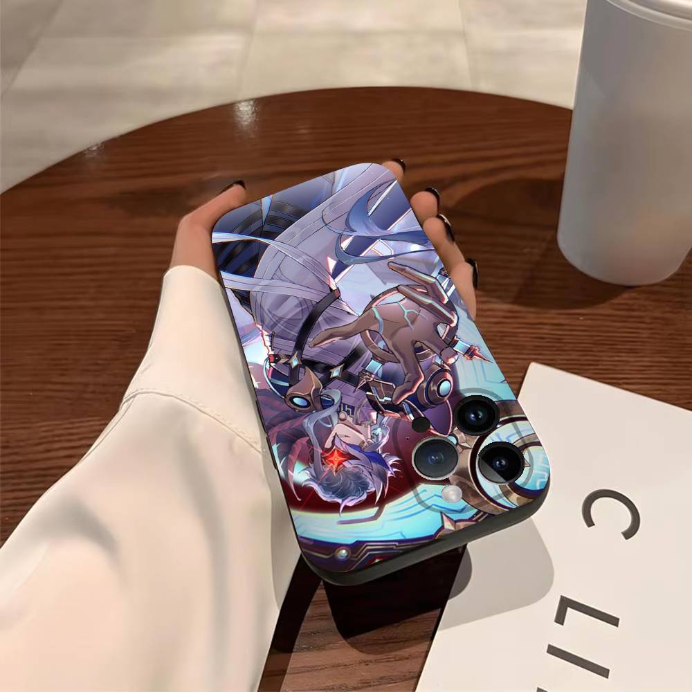 G-Genshin Impact D-Dottore Phone Case For iPhone 17,16,15,14,13,12,11,Pro,Max,Plus Shockproof Cover