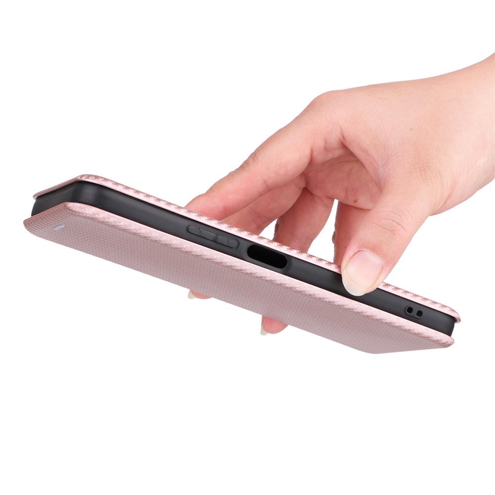 VIVO Y22S/Y35 Carbon Fiber Multi-card Flip Case - Simple, Neutral Design