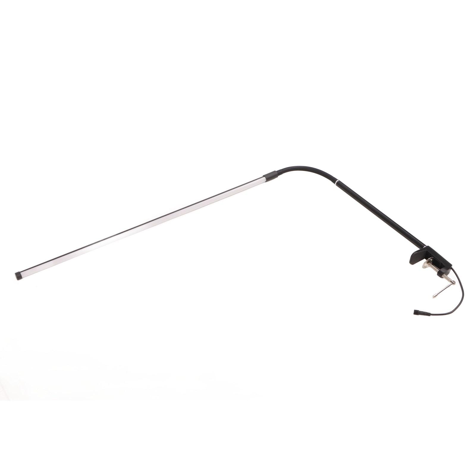 

Светодиодная настольная лампа для маникюра и татуировок, 3 цвета, настольная лампа для наращивания ресниц с зажимом, черная EU Plug