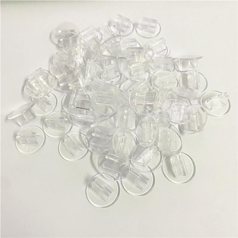 100 Bucăți Suport din Plastic Transparent Bază pentru Carduri pentru Jocuri de Societate Suport pentru Carduri Copii Accesorii Jocuri