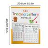 Tracing Letters A-Z Uppercase and Lowercase Writing and Coloring Workbook Preschool English Learning Montessori A4 Size