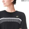 YONEX Short Sleeve Game Black Size M Women's Shirt, (007),