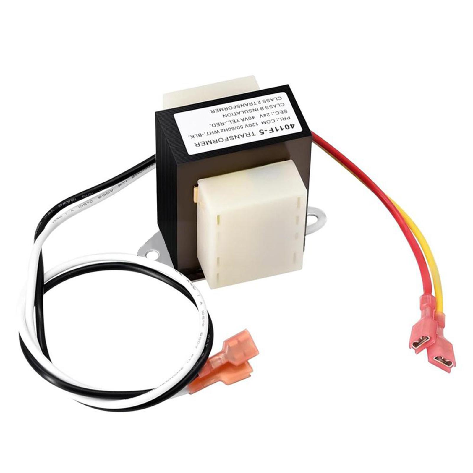 

40VA 120V To 24V Step Down Converter Furnaces Control Converter Replacement for Electric Furnaces Control Panel 1