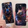 For Motorola Edge 70 Fusion Cool Dragon Tiger Pattern Phone Case For Motorola Edge70 Fusion 5G XT2605 Black Silicone Soft Bumper