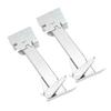 2PCS Stabilizer Jack 650lbs Support 1000lbs Lifting Capacity Galvanized Telescoping Adjustable Swing Down Stabilizer