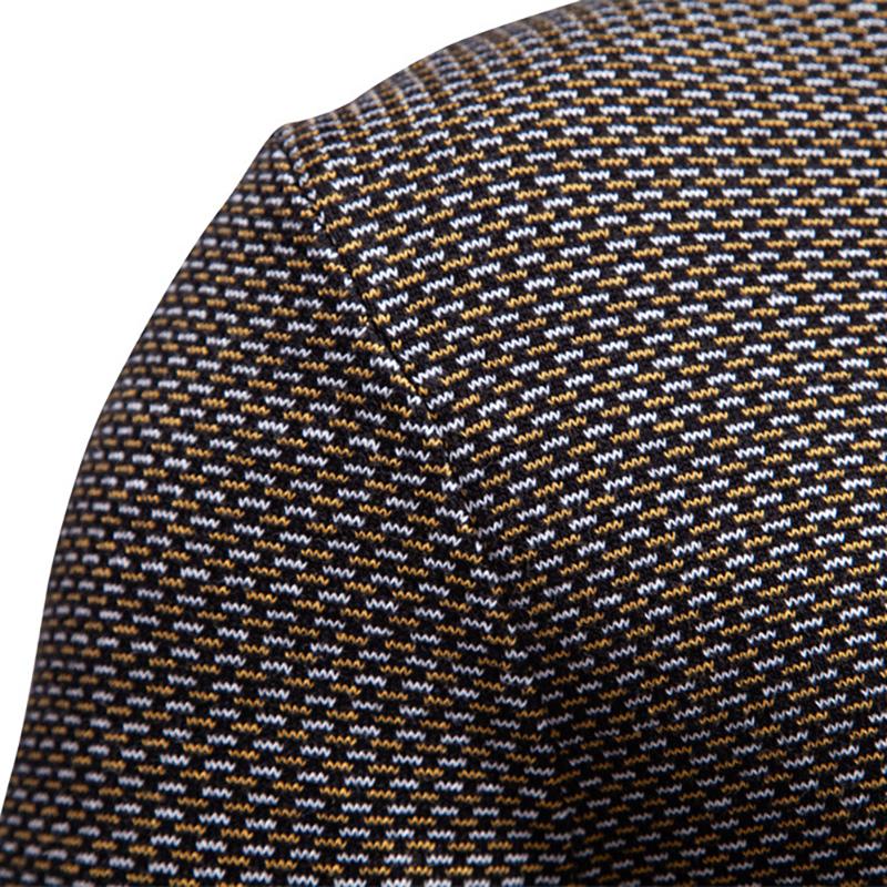 Polo Ralph Lauren 2025 Høst og Vinter Broderi Ny Herre Tykk Genser Herre Halv Glidelås Ståkrage Business Casual Genser