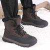 Winter New Casual Outdoor Boots Men's Shoes Velvet Warm Large Size High Top Snow Boots