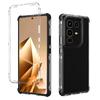 4 Colors For INFINIX NOTE 50 4G Phone Case,3 In 1 Airbag Corners Shockproof Bumper Protective Cover For INFINIX NOTE 50 PRO 4G
