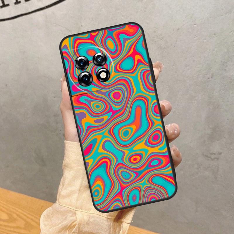 Vintage Ornament Case For OnePlus 15 15R 13R 13 13T 12 12R 11 10 9 Pro 10T Nord 5 CE 4 2 3 Lite N20 N30 Cover