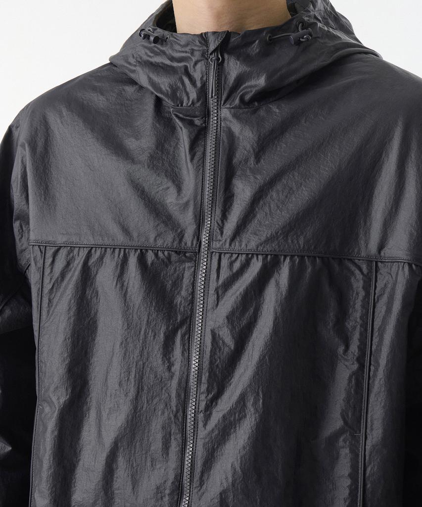 Musinsa Standard Glossy Crease Windbreaker Jacket [Grey]