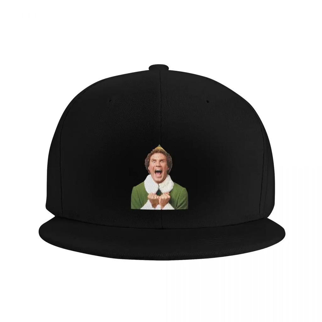 Buddy The Elf Funny Baseball Cap Rugby New In The Hat Cosplay Hats For Women Unisexs