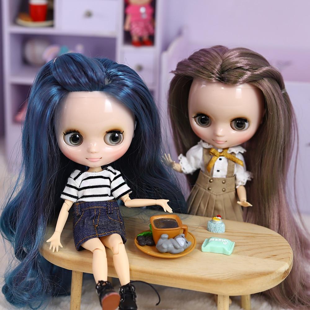 ICY DBS Blyth Middie Doll Joint Body 20CM Customized Doll Nude doll or Full Set Includes Clothes & Shoes DIY Toy Gift for Girls