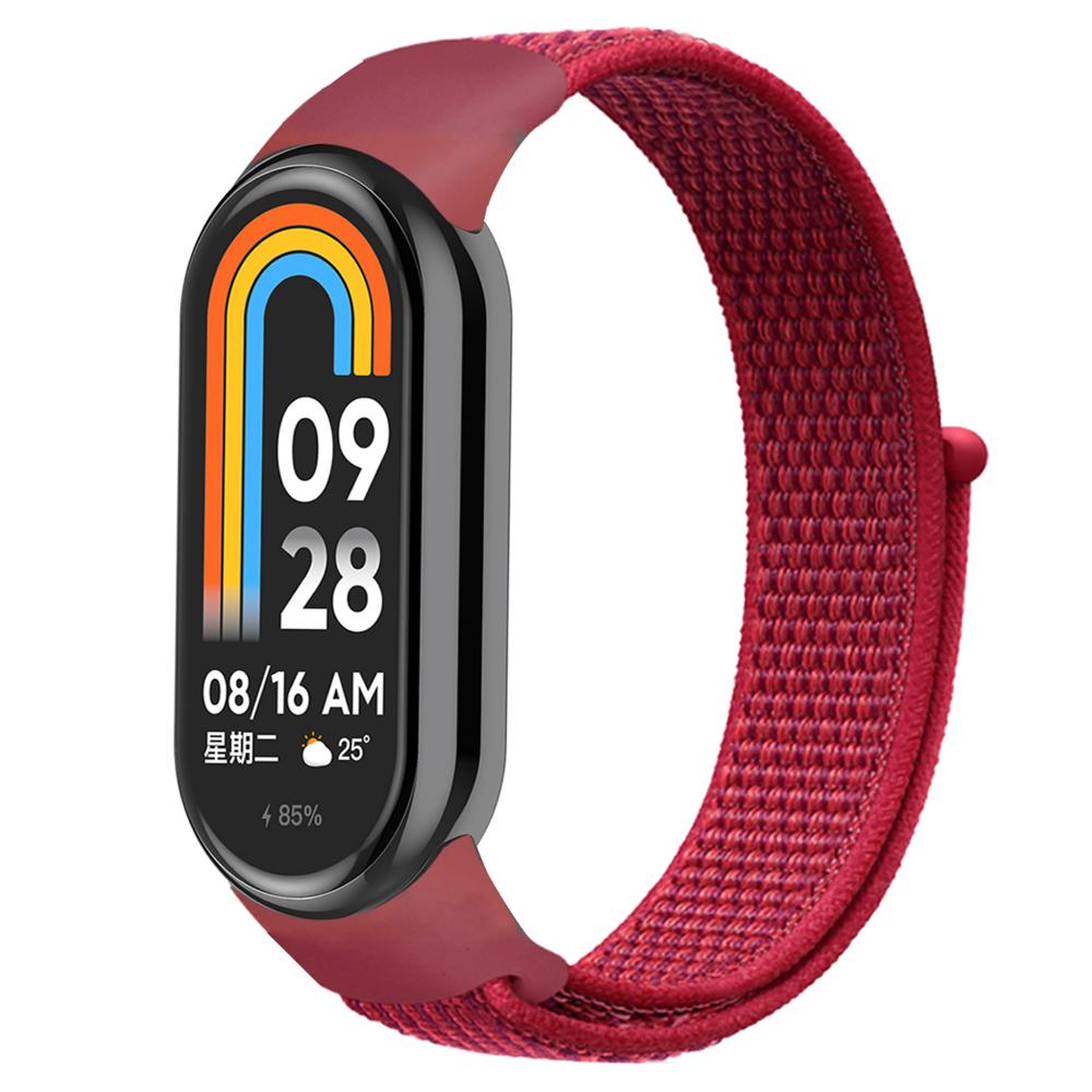 Nylon Loop For Xiaomi Mi Band 10/9/8 Bracelet NFC Breathable Bracelet Wristband Correa Sport Watchband for Mi band 8/9/10 Strap