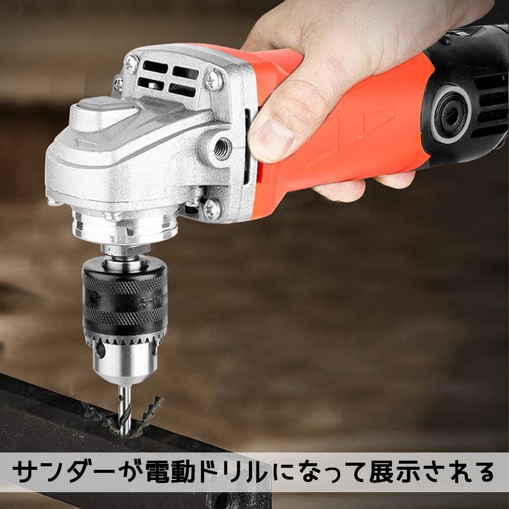 LOYELEY Drill Chuck Hex Shank SDS Inch Adapter Socket Black with Metal Key Impact Wrench Conversion Tool 13mm Electric Drill Chuck Impact Driver All