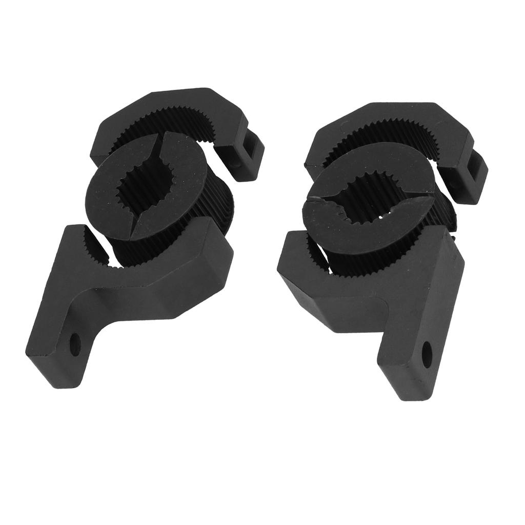 4PCS 25?40mm Bull Bar Clamp Bracket Clip Pipe Holder Crash Guard Tube for Car Modification