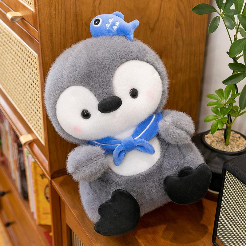 

Cute Soft Penguin Doll Plush Toy Aquarium Ornaments Souvenir Children Comfort Dolls 30 cm (0.36kg)