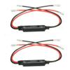 12V Universal for Motorcycle Flasher LED Turn Signal Indicator Resistor Adapter - Fix No Flash or Fast Flash Issues