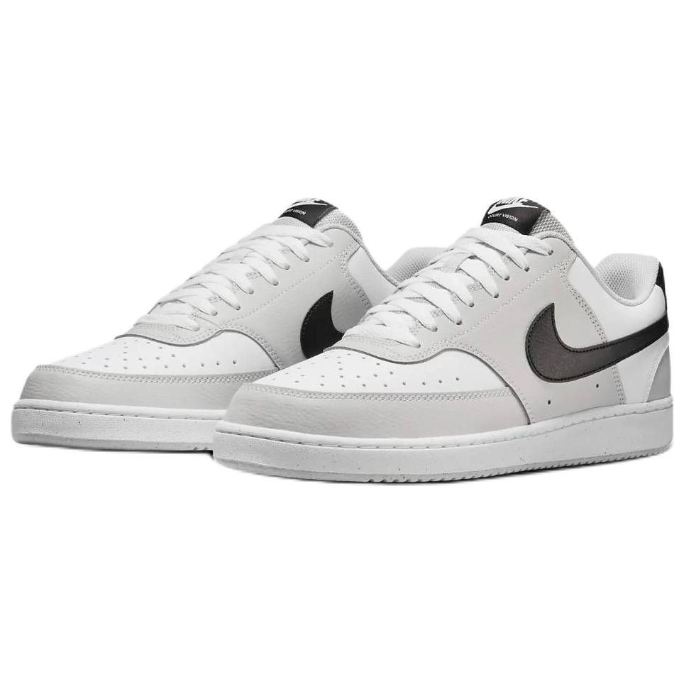 New Nike Court Vision Low Grey Fog White Black HV0927-097