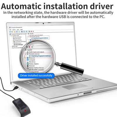 USB Fingerprint Reader Desktop Biometric Scanner Password Free Operation Fingerprint Scanner for PC Laptop