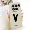For Xiaomi Redmi Note 15 Pro+ 15Pro 5G Lucky Initial Letter Phone Case For Redmi Note 15 Pro Plus 5G Soft Silicone Case Bumper