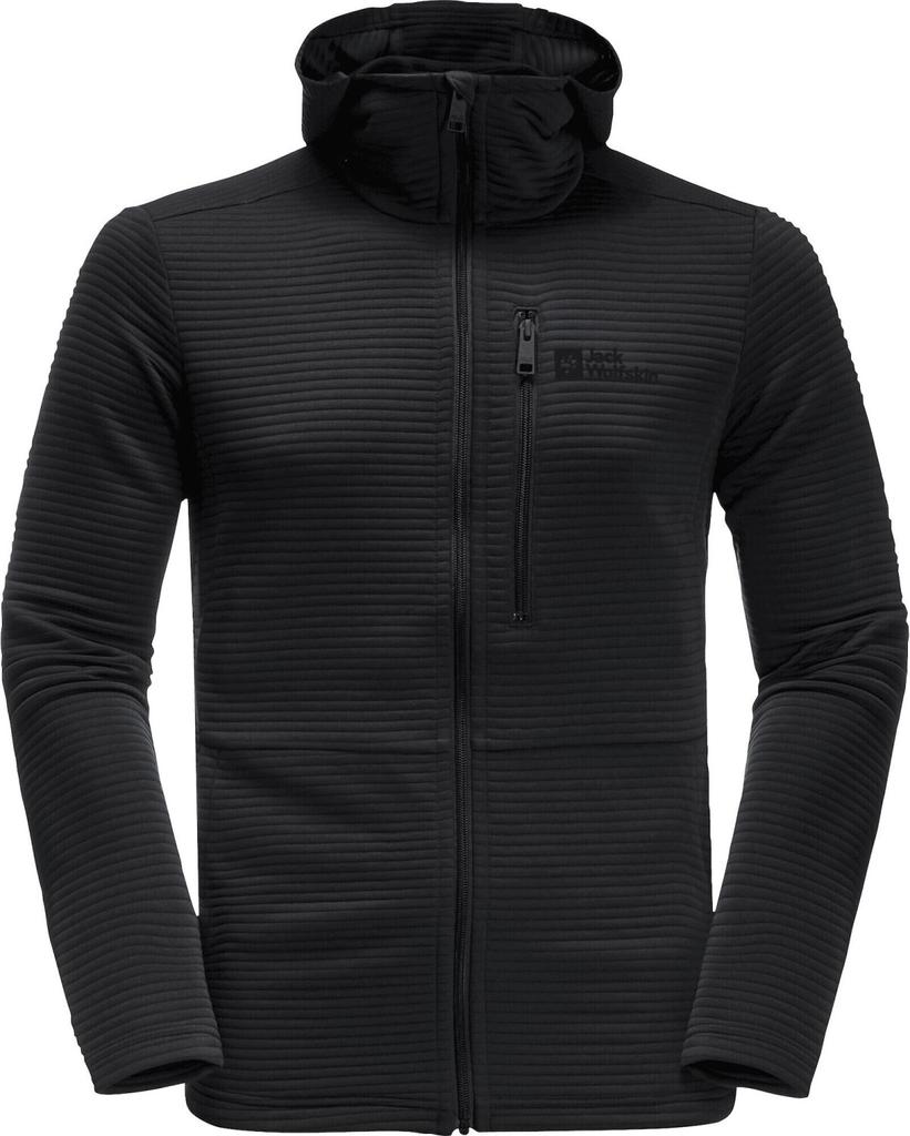 Куртка с капюшоном Jack Wolfskin Modesto Hooded Jacket Men черная