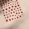 1pc Magic Red Five-Pointed Star Nail Sticker, Flash Light Luxury with Adhesive Nail Decoration Sticker, Suitable for Women
